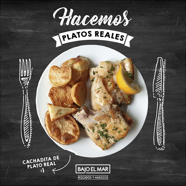 Hacemos platos reales